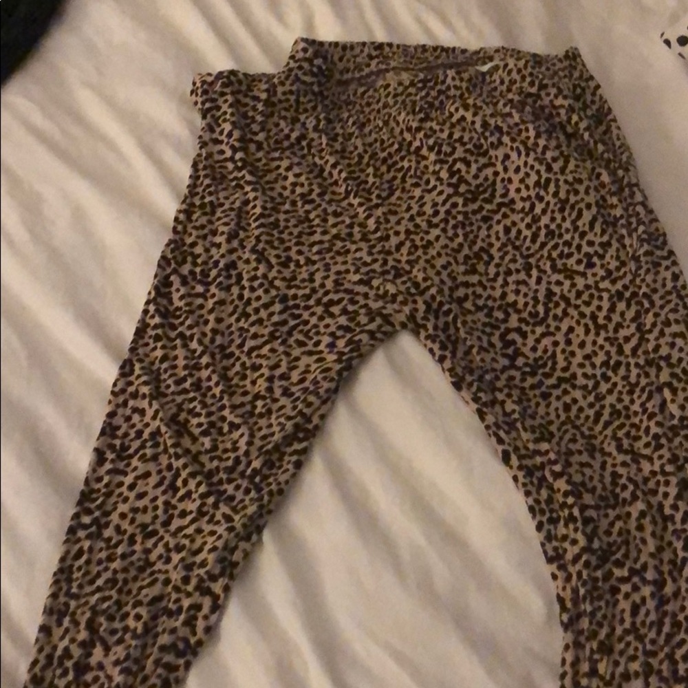 H&M leopard pant